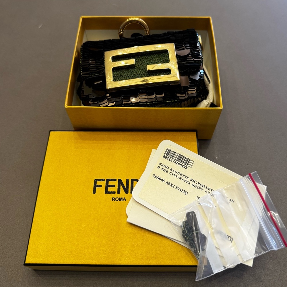Fendi Sequin Nano Baguette - Picture 6 of 8